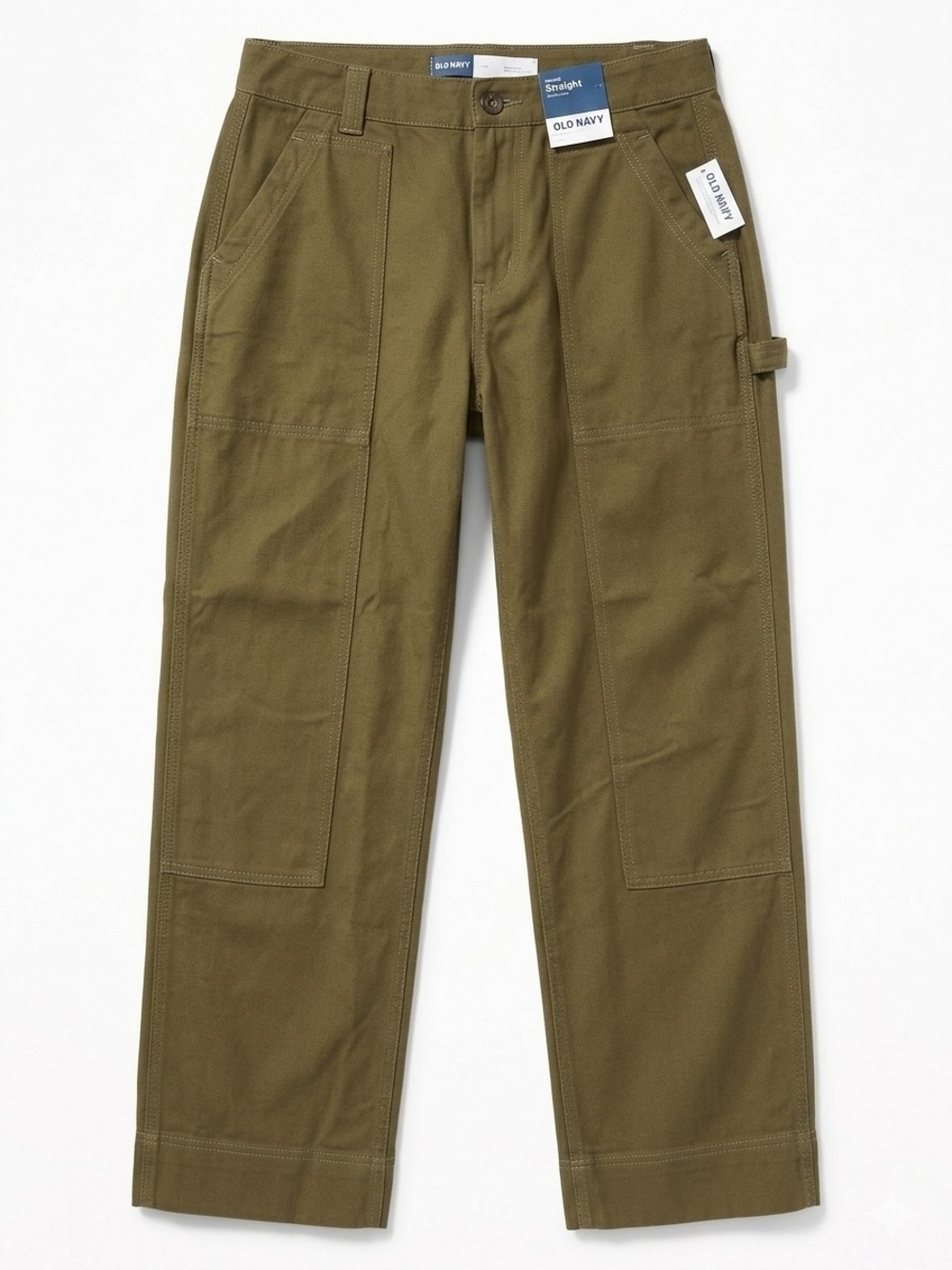 Old Navy Men's Olive Cargo Utility Pants